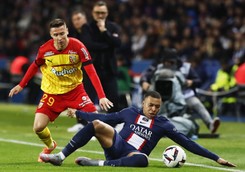Frankowski nie zatrzymał Mbappe, ale strzelił gola Paris Saint-Germain [WIDEO]