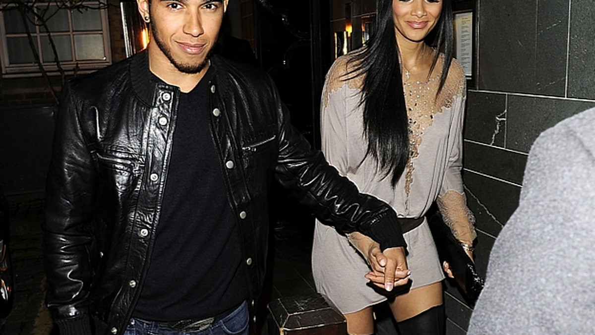 Lewis Hamilton i Nicole Scherzinger (fot. Agencja BE&W)