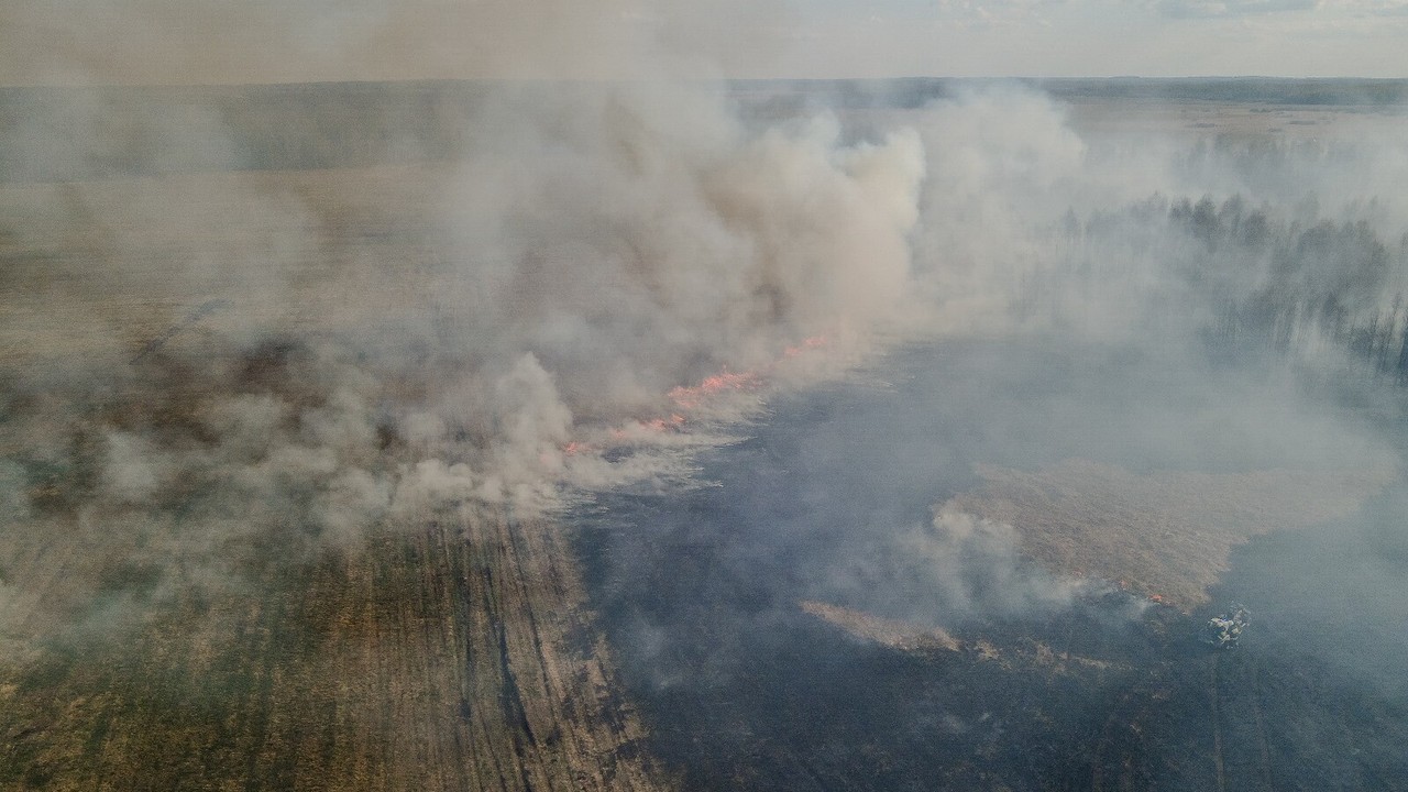 Gigantyczny pożar w Biebrzańskim Parku Narodowym. Nowe informacje