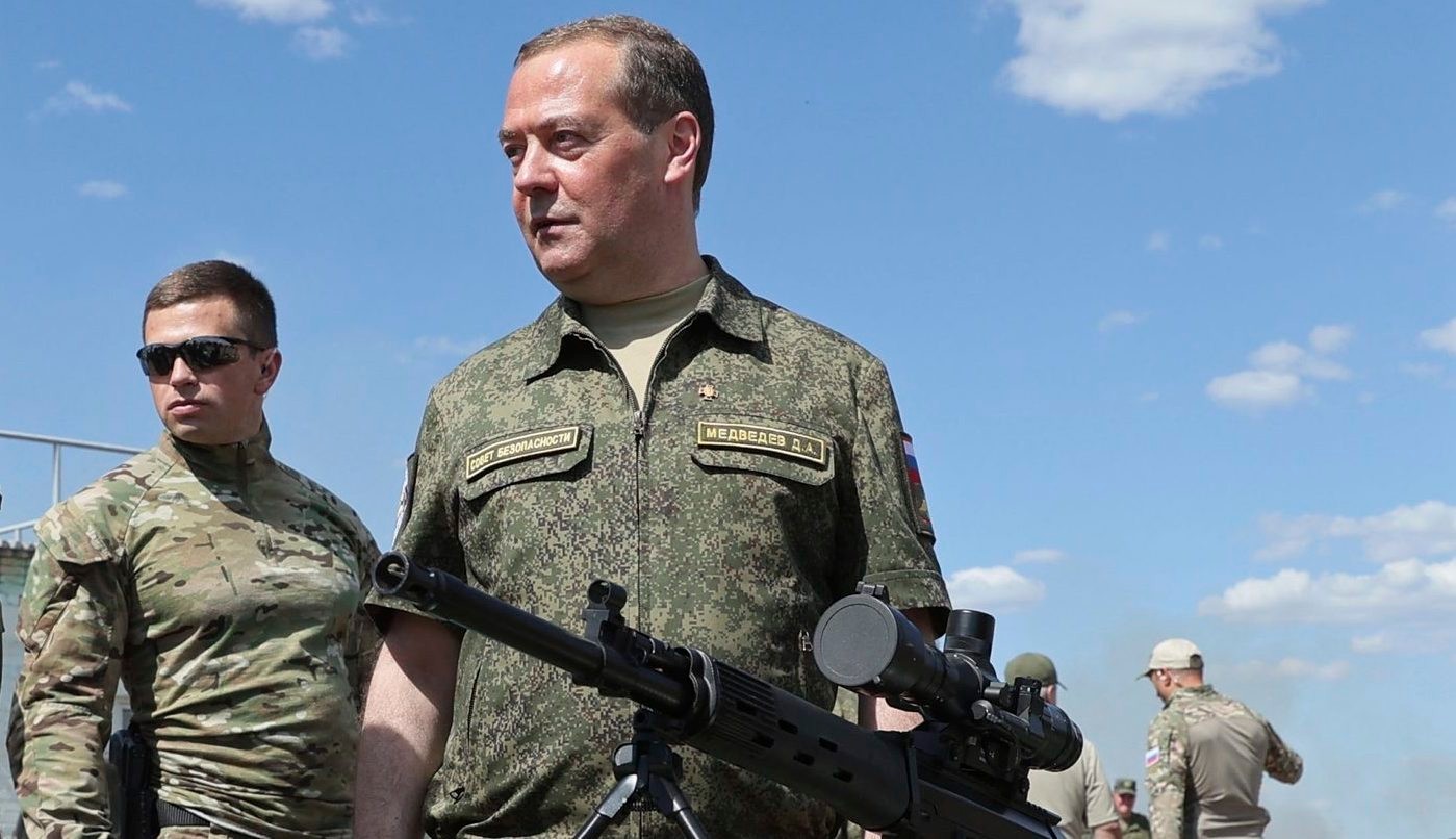 Bývalý ruský prezident Dmitrij Medvedev.