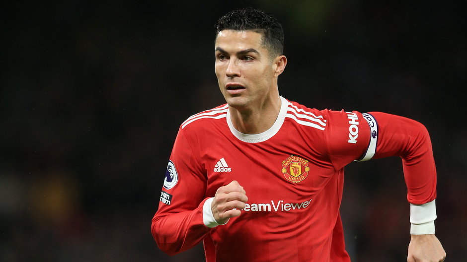 Cristiano Ronaldo w barwach Manchesteru United