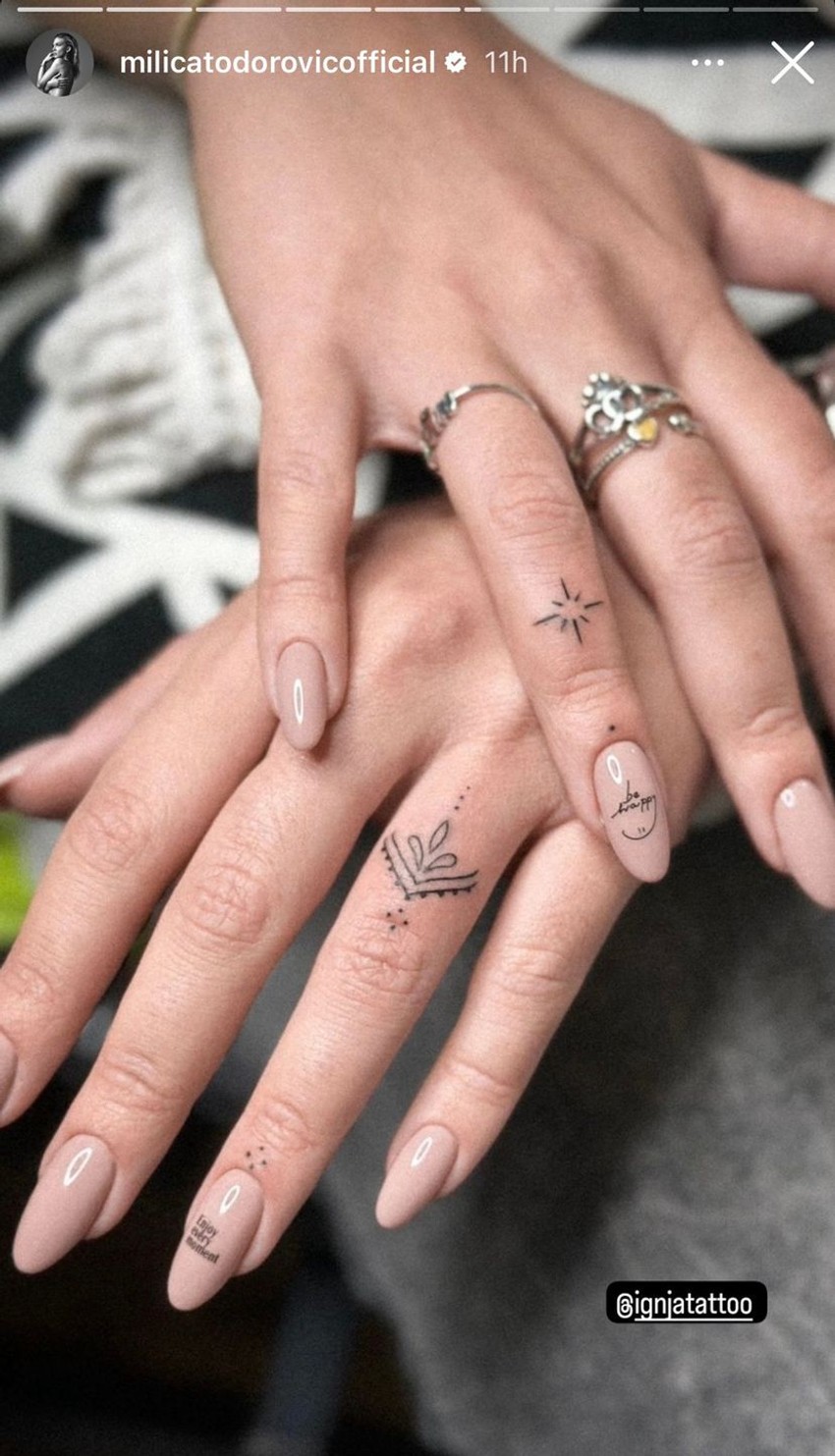 Tetovaže Milice Todorović