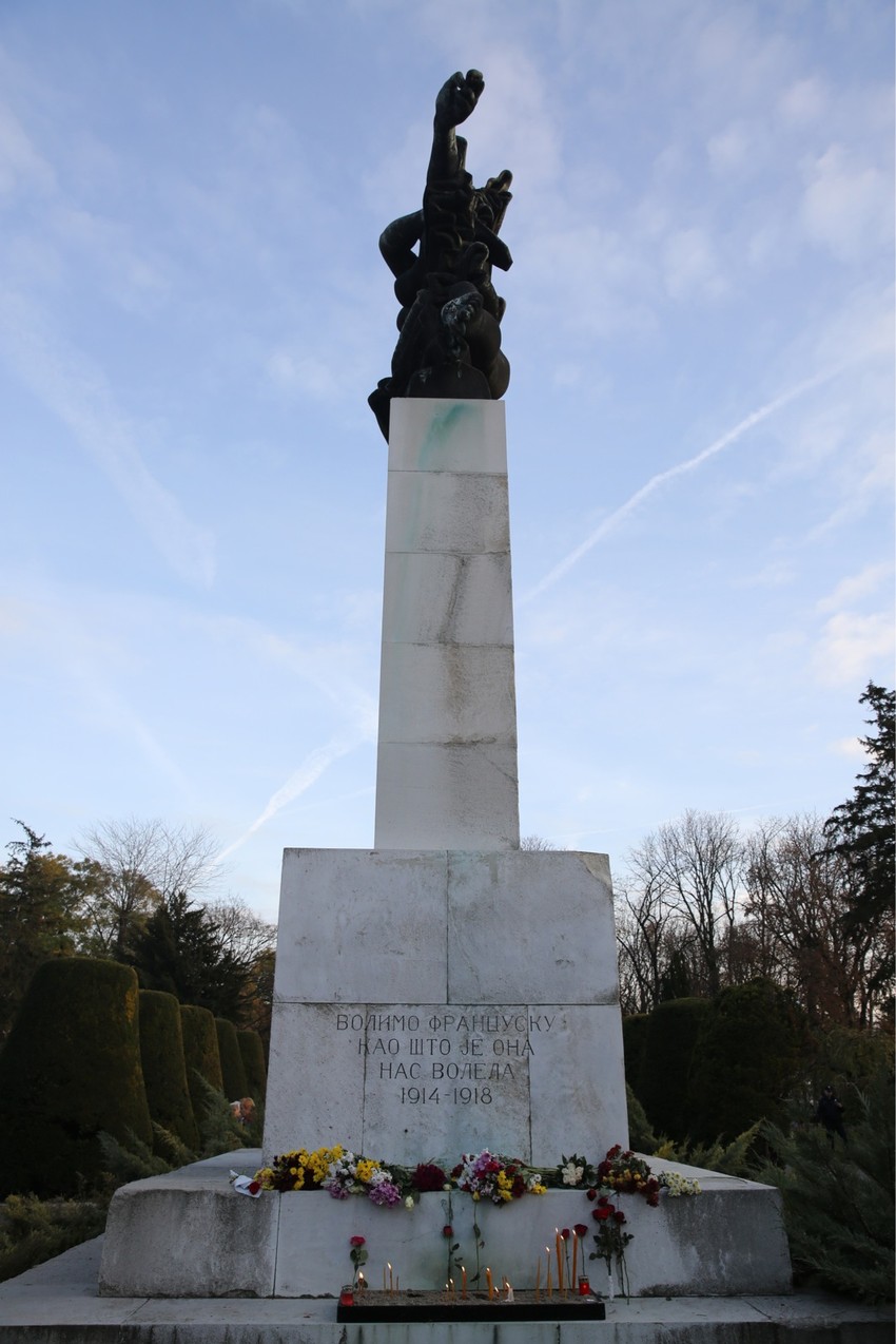 Spomenik zahvalnosti Francuskoj na Kalemegdanu