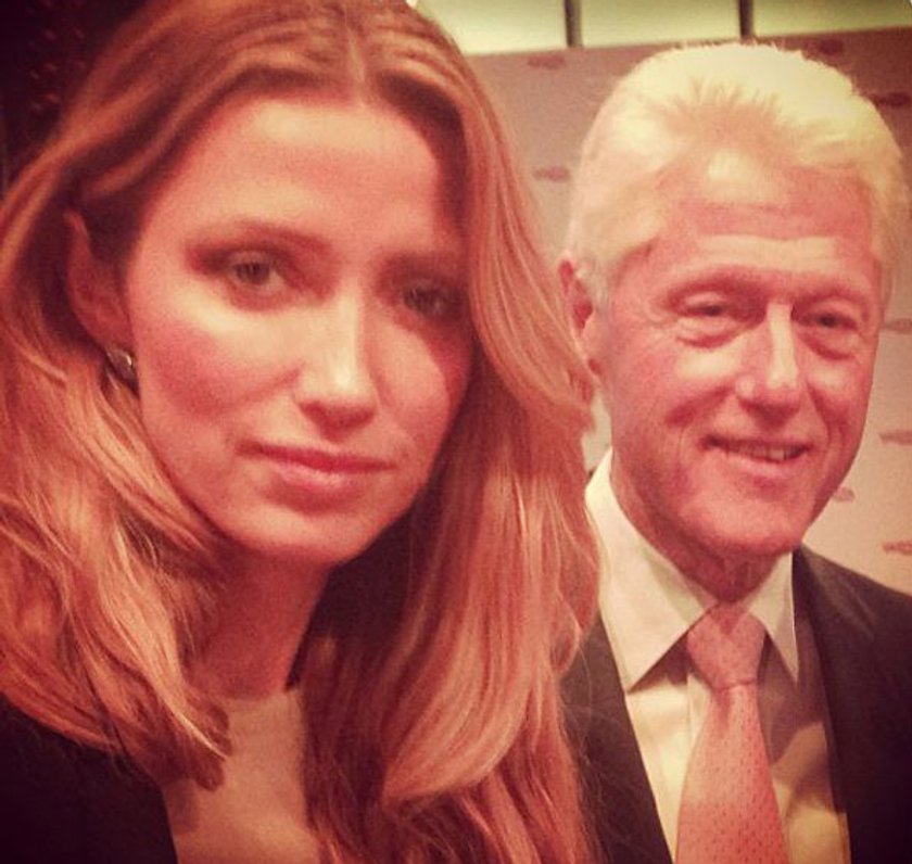 Kate Rozz i Bill Clinton