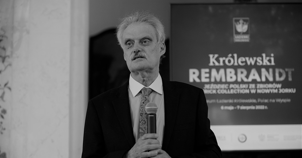 Zbigniew Wawer, director of the Royal Łazienki Museum, has died