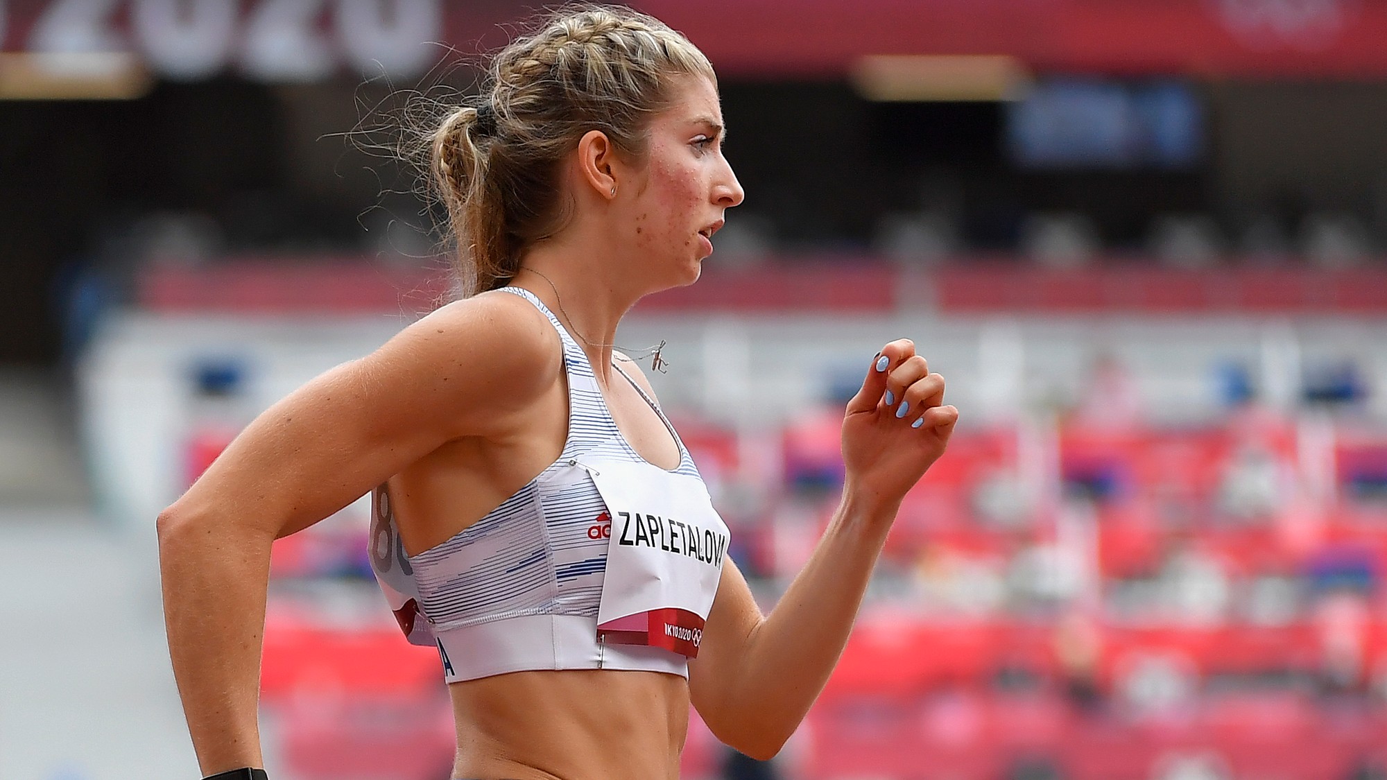 Slovenská atlétka Emma Zapletalová.