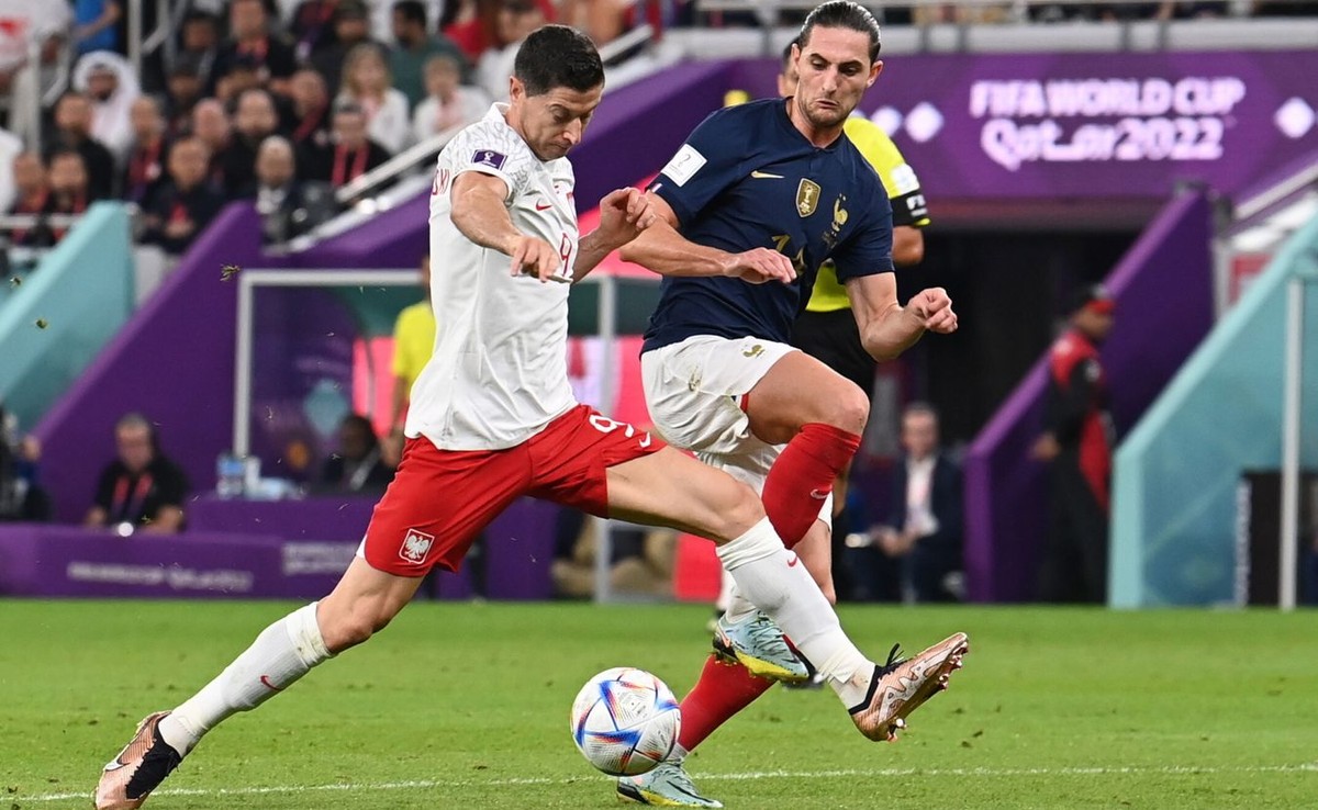 Robert Lewandowski i Adrien Rabiot