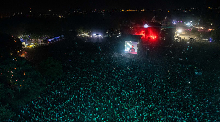 Ilyen volt az idei Sziget 4. napja /Fotó: Zsolnai Péter