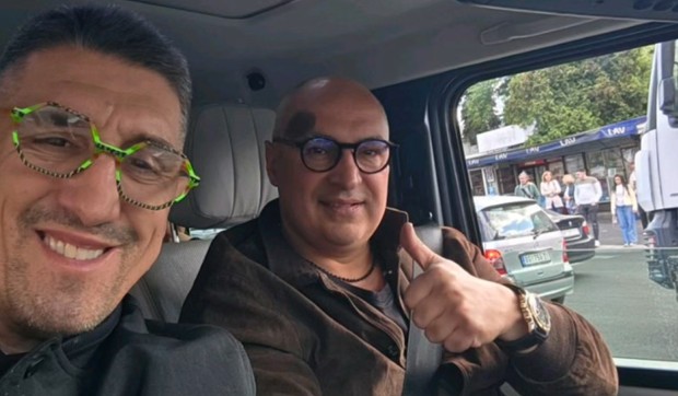 Kristijan Golubović sa mužem Olje Karleuše