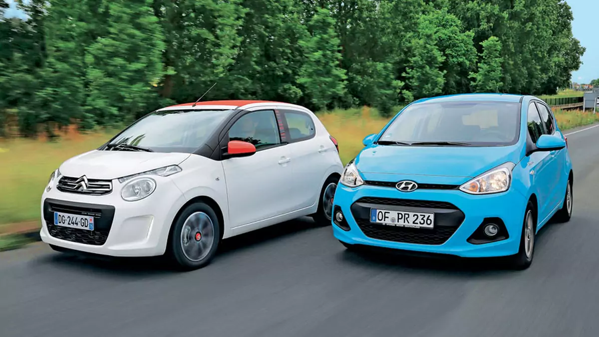 Citroen C1 kontra Hyundai i10: małe auta, duże różnice