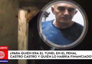 zoran jaksic tunel foto Screenshot América Noticias
