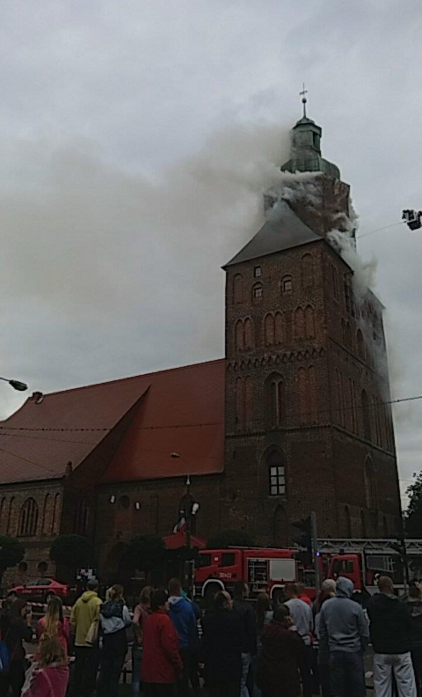 Pożar katedry