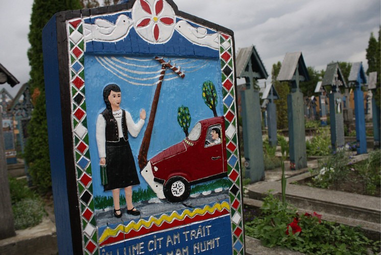 Wesoły cmentarz w Rumunii