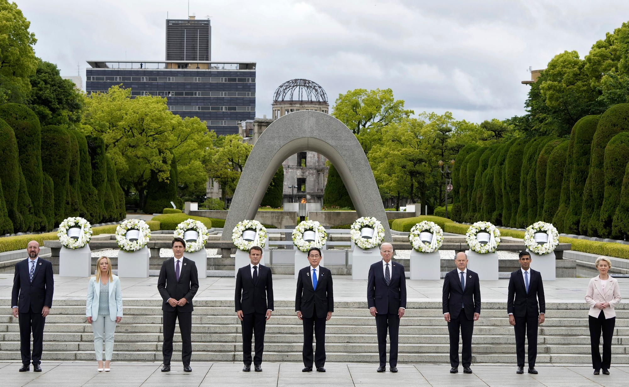 Skupina G7 na summite v japonskej Hirošime.