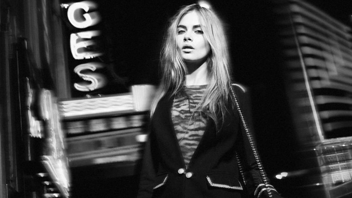 Cara Delevingne w reklamie Zara TRF