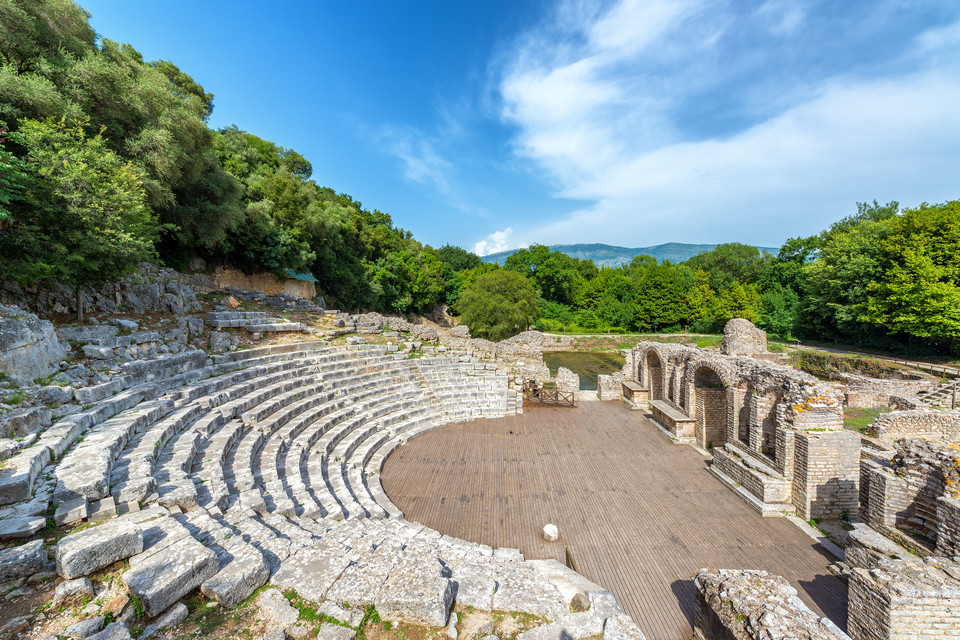 Amfiteatr w Butrincie, Albania