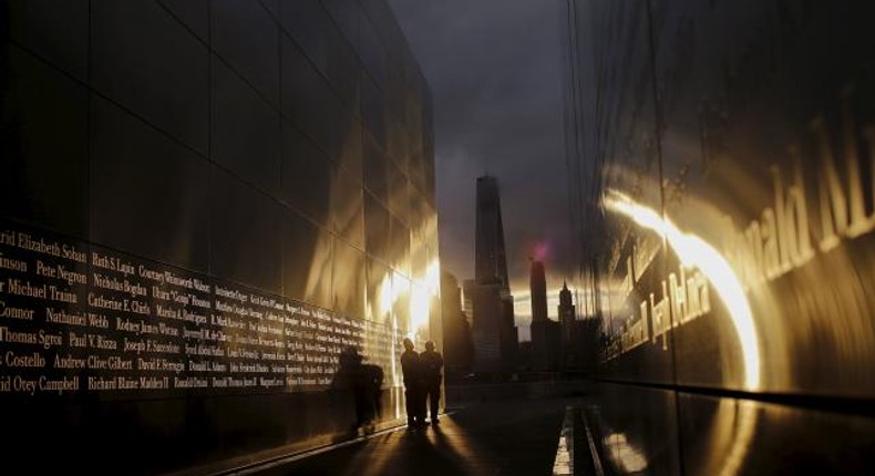 Victims' relatives gather 14 years after Sept. 11 attacks on U.S.