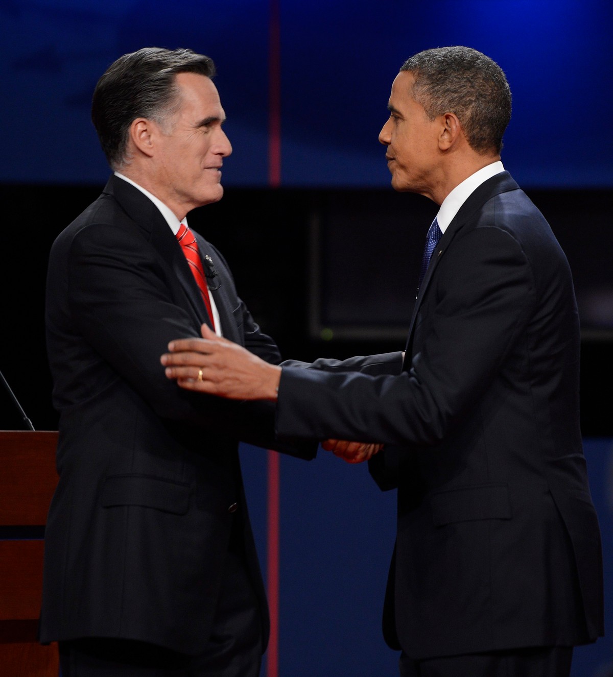 Mitt Romney i Barack Obama