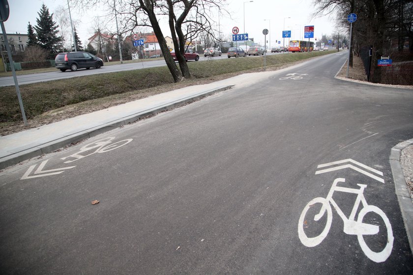 Kierowcy ze ścieżki rowerowej zrobili sobie autostradę