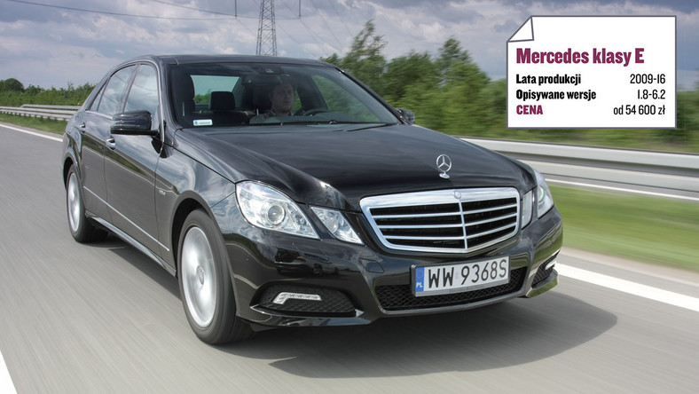 Gwiazda w końcu zabłysła Mercedes klasy E (W212/S212)