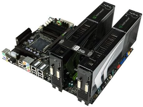 GeForce 9800 GX2 z chipsetem nForce 790i Ultra SLI