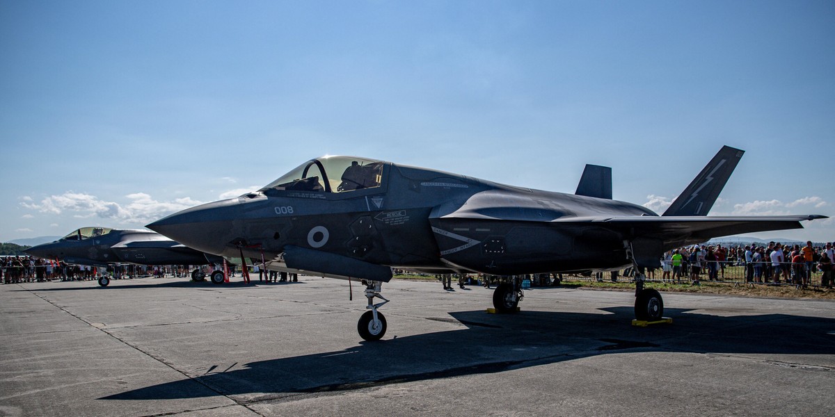 Samolot F-35.