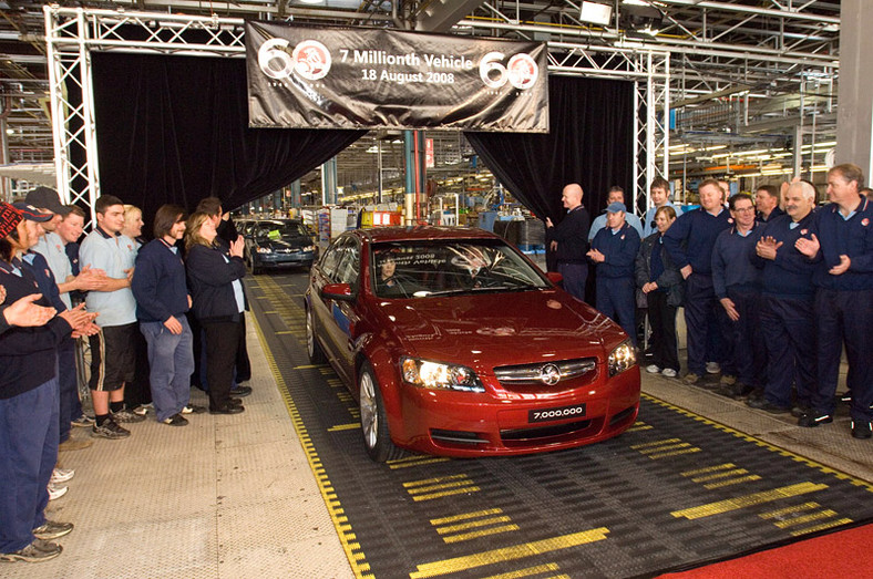 Holden wyprodukował 7-milionowy samochód
