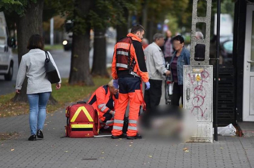 Leszno: śmierć mężczyzny przed przychodnią