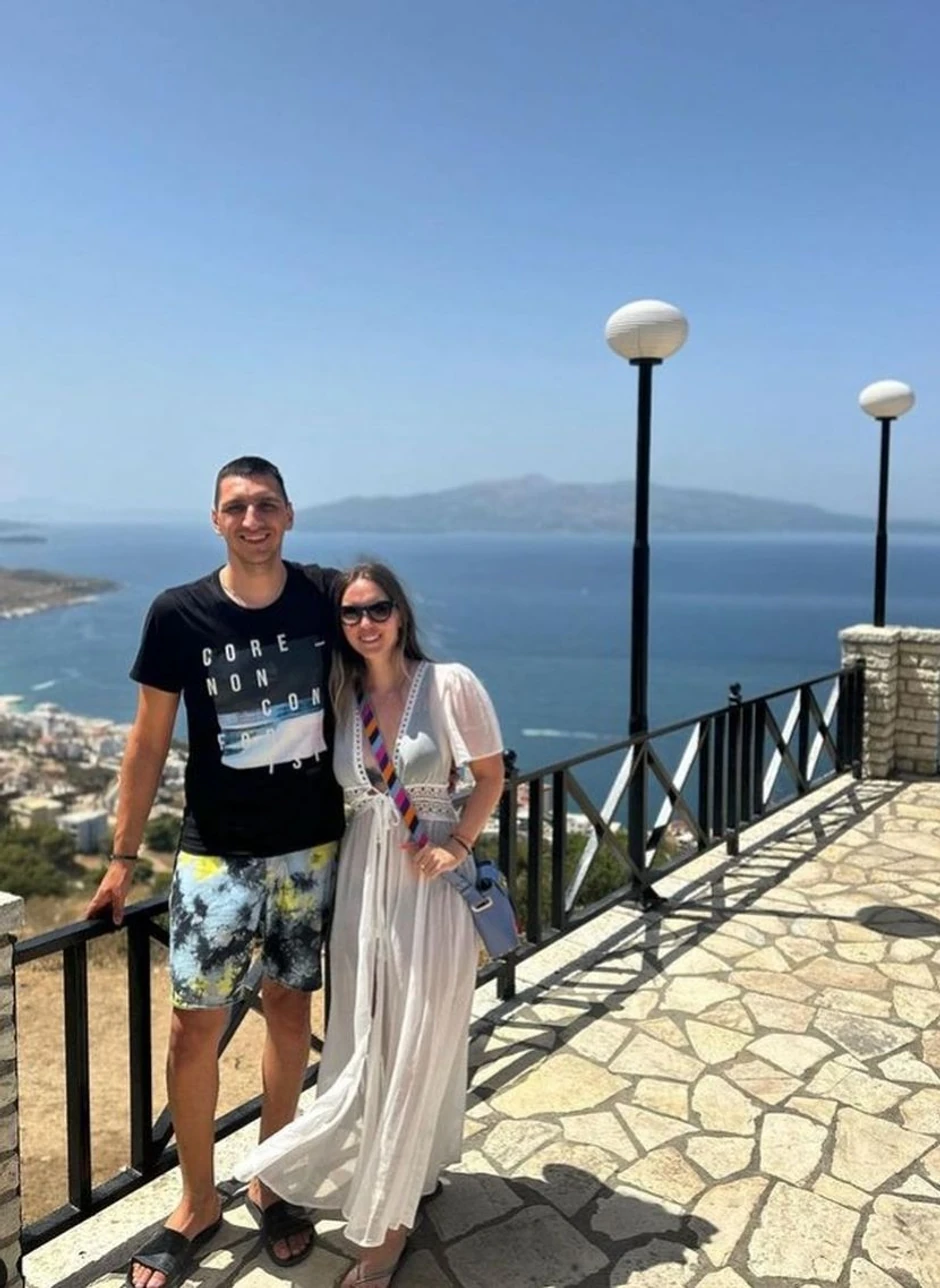 Petra Divac i Mihajlo Veruović