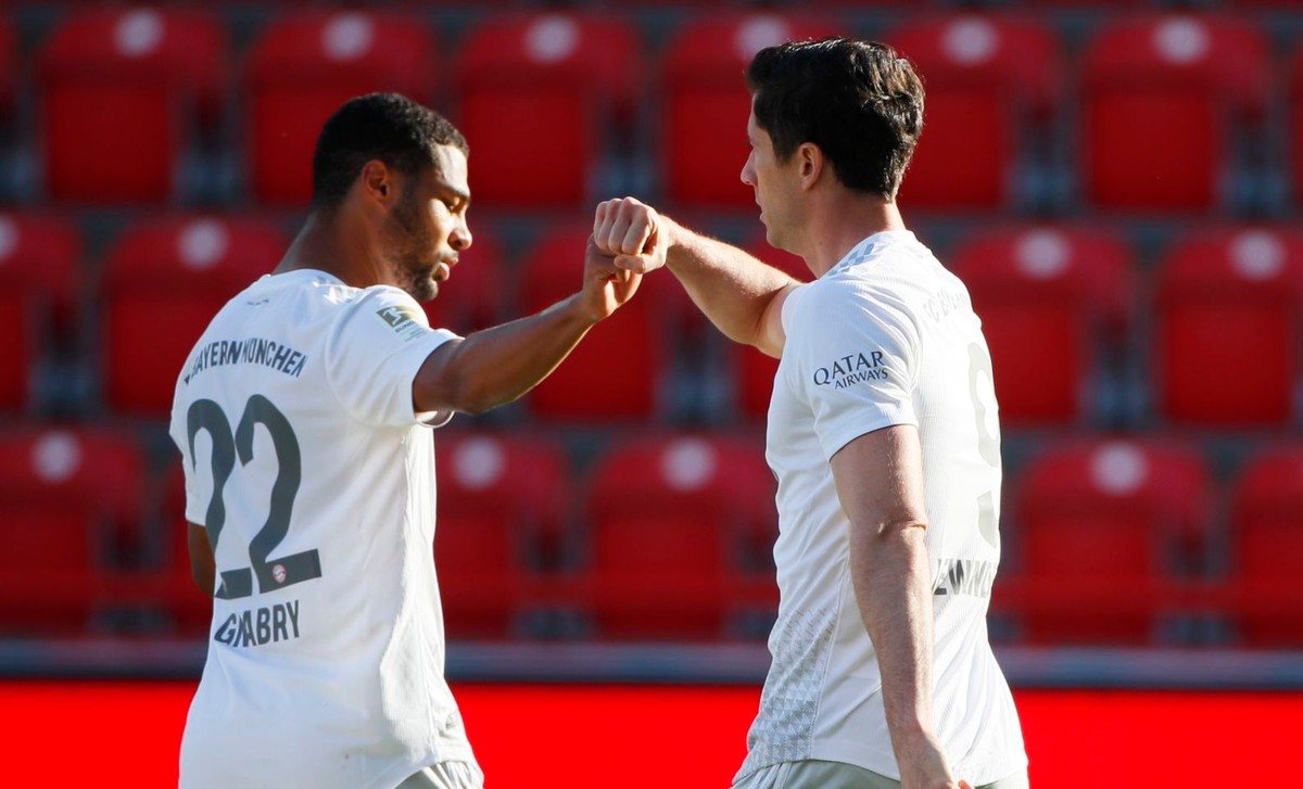 Robert Lewandowski i Serge Gnabry