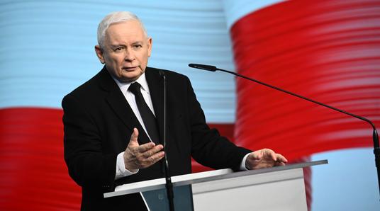 Prezes PiS Jarosław Kaczyński