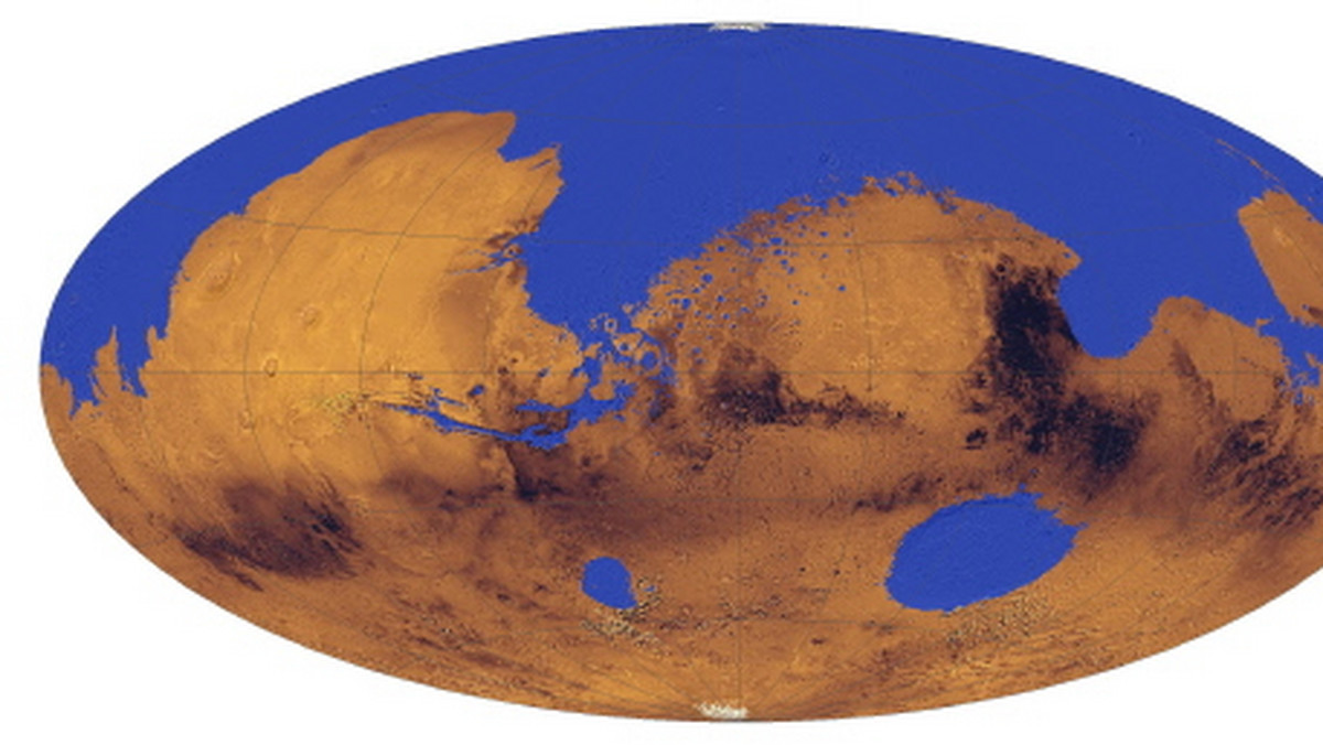 Amerykańscy naukowcy specjalizujący się w geologii planetarnej informują, że z najnowszych badań wynika, iż w przeszłości blisko jedną trzecią powierzchni Marsa pokrywał gigantyczny ocean - czytamy w serwisie nature.com.