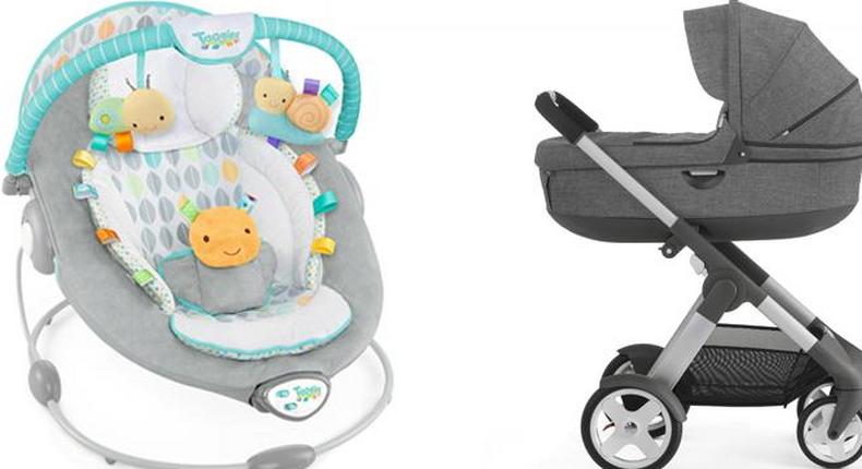 Baby items (Living and Loving)