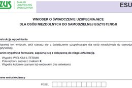 Wniosek o tzw. 500 plus dla osób niepełnosprawnych już dostępny