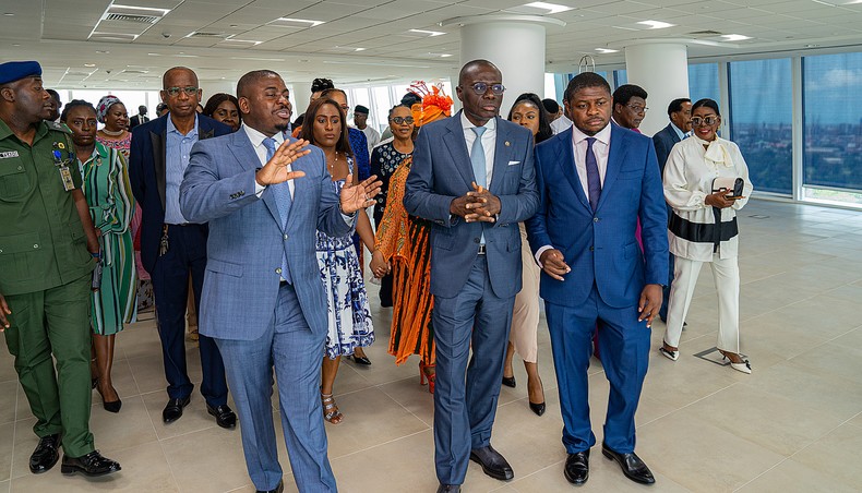 Gov Sanwo-Olu inaugurates Africa's premier workspace, Centre Point in Ikoyi, Lagos