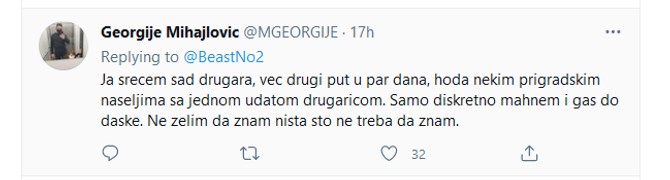 Hoda prigradskim naseljima sa udatom ženom
