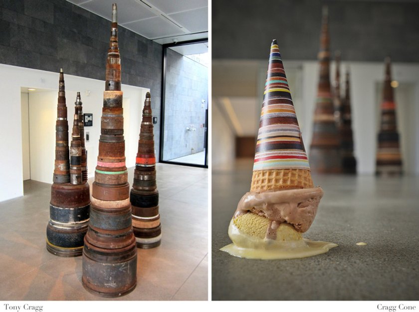 Tony Cragg i Cragg Cone