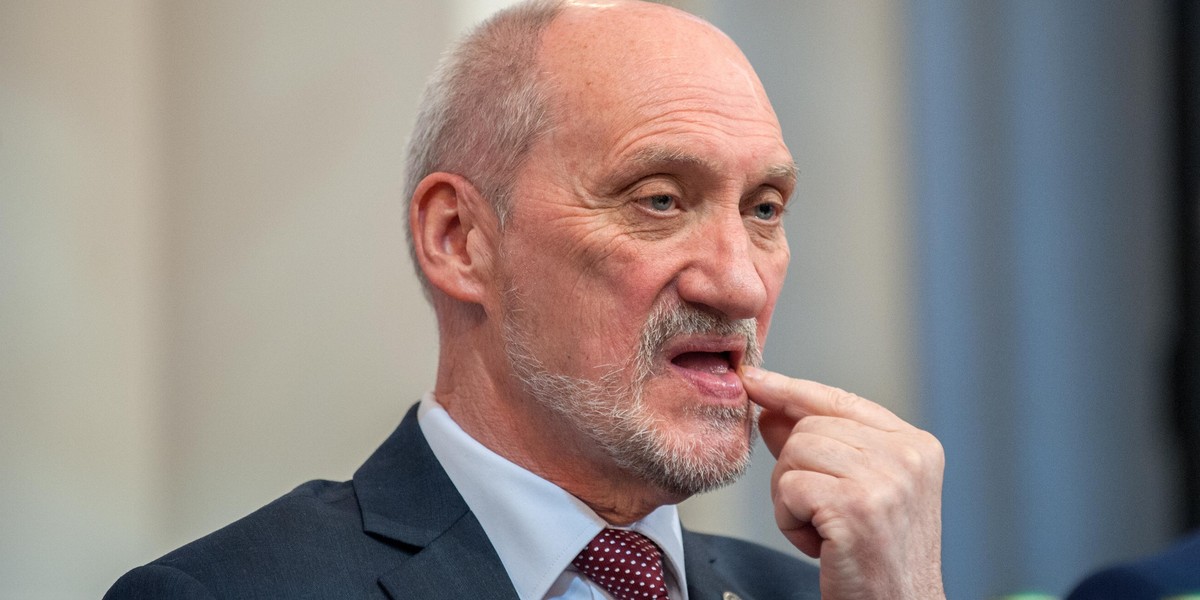 Antoni Macierewicz, były szef MON.