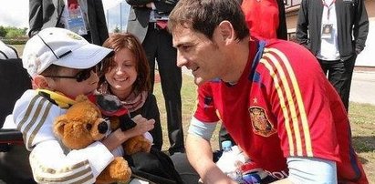 Casillas w hołdzie Dawidowi