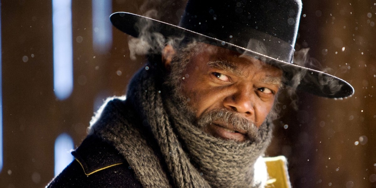 Samuel L. Jackson in "The Hateful Eight"