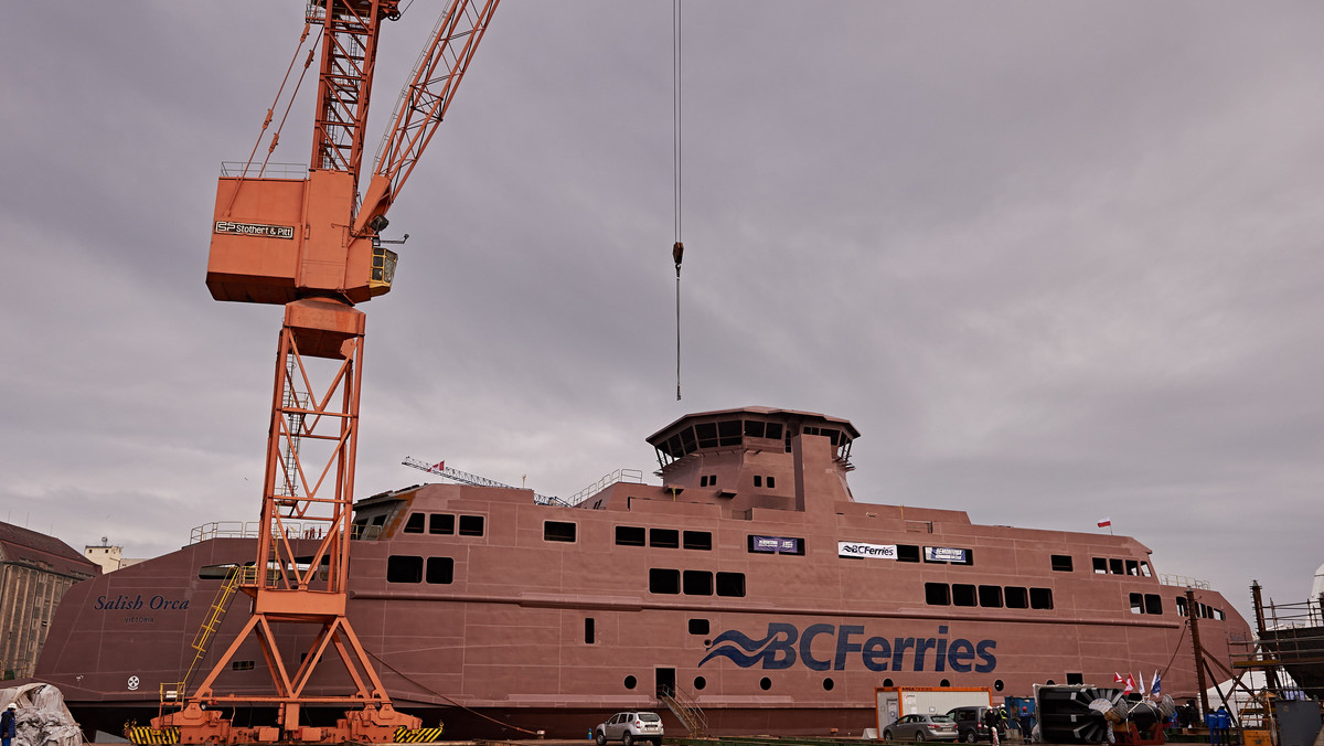 W stoczni Remontowa Shipbuilding w Gdańsku odbył się chrzest promu pasażersko - samochodowego zamówionego przez kanadyjskiego armatora BC Ferries. Jednostka otrzymała imię "Salish Orca". Do eksploatacji prom ma być przekazany w połowie 2016 roku.