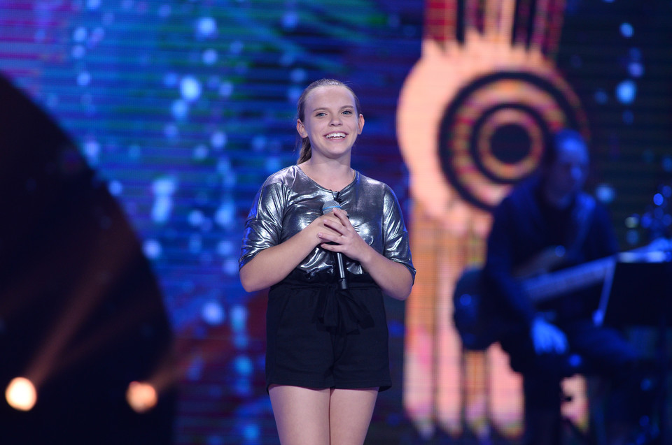 Maya Zyskowska w programie "The Voice Kids 3"