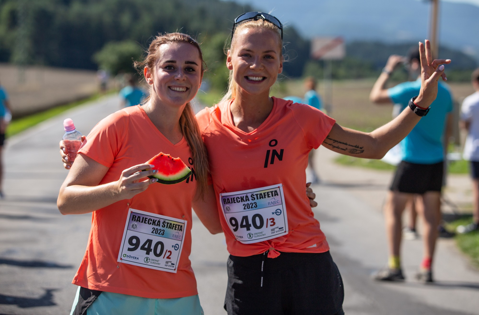 Účastníci 40. ročníka Rajeckého maratónu.