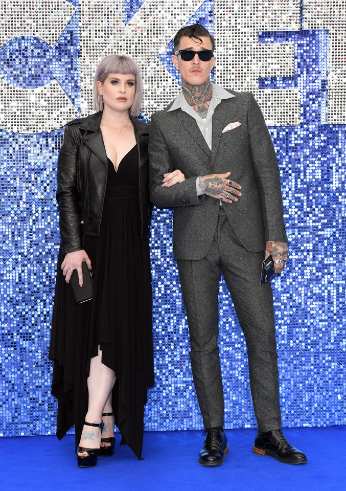 Kelly Osbourne i Jimmy Q na angielskiej premierze filmu "Rocketman"