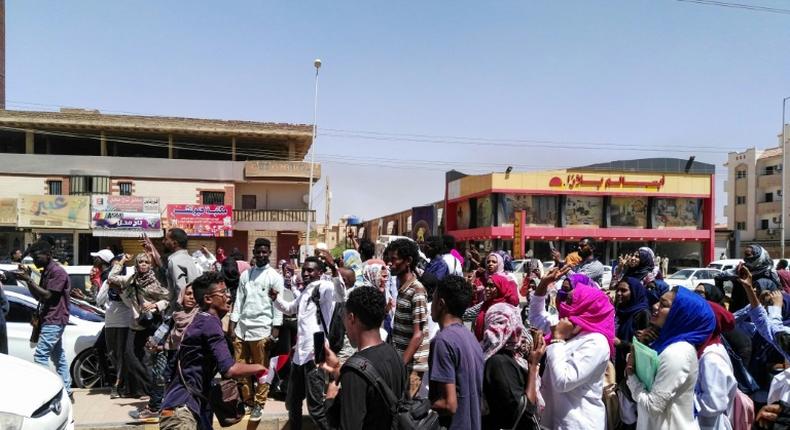 Anti-government protests like this one on March 18, 2019 have rocked Sudan for more than three months