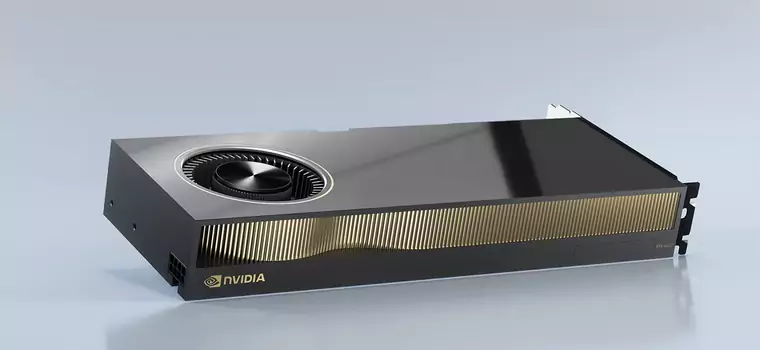 Nvidia RTX A6000 trafia do sprzedaży. Droga karta z 48 GB pamięci dla profesjonalistów