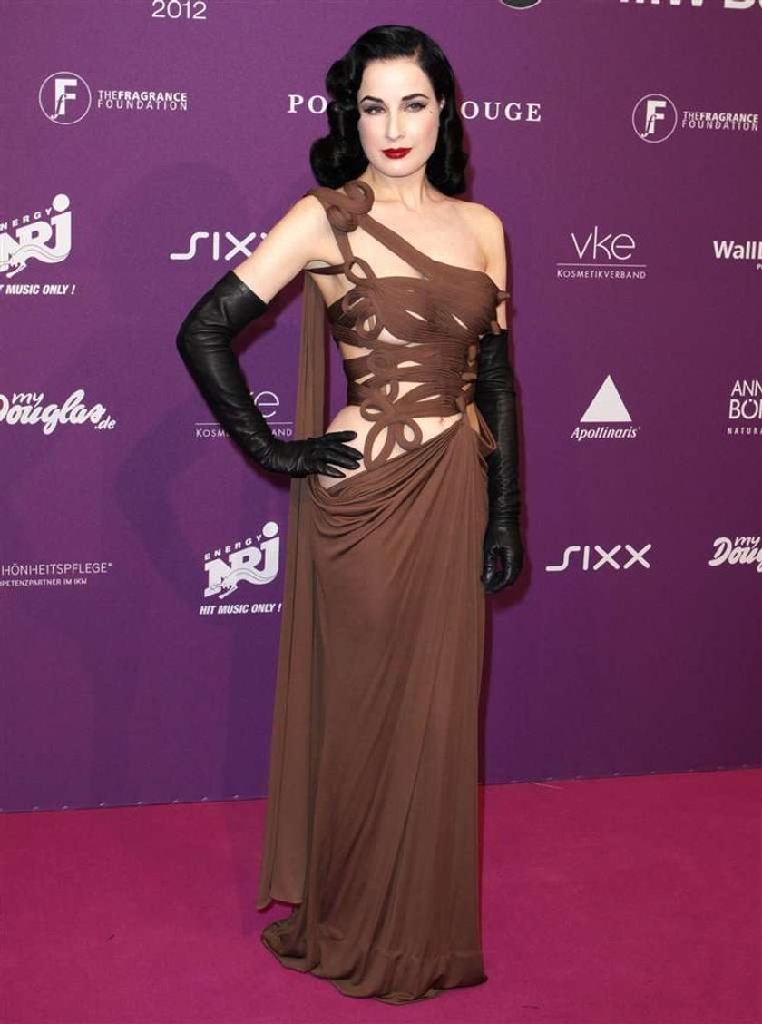 Dita Von Teese - nagrody Duftstars 2012