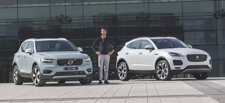 Jaguar E-Pace i Volvo XC40 - małe, ale prestiżowe