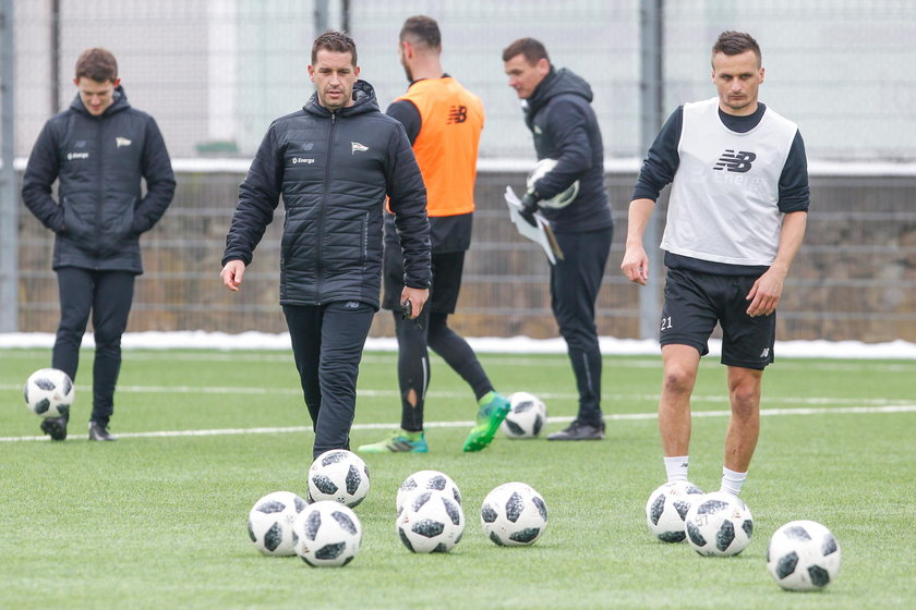 Pilka nozna. Ekstraklasa. Kulisy meczu Lechia Gdansk - Zaglebie Lubin. 30.09.2017