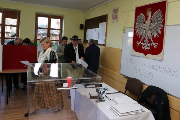 Wybory 2019 w Witowie na Podhalu.